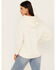Image #4 - Cleo + Wolf Women's Graphic Henley Pullover, Cream, hi-res