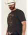 Image #2 - Wrangler Men's Bucking Bull Logo Short Sleeve Graphic T-Shirt, , hi-res