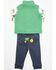 Image #5 - John Deere Infant Girls' Tractor Set - 3 Piece, Multi, hi-res