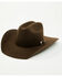 Image #1 - Stetson Kids' Giddy Up Felt Cowboy Hat, Chocolate, hi-res