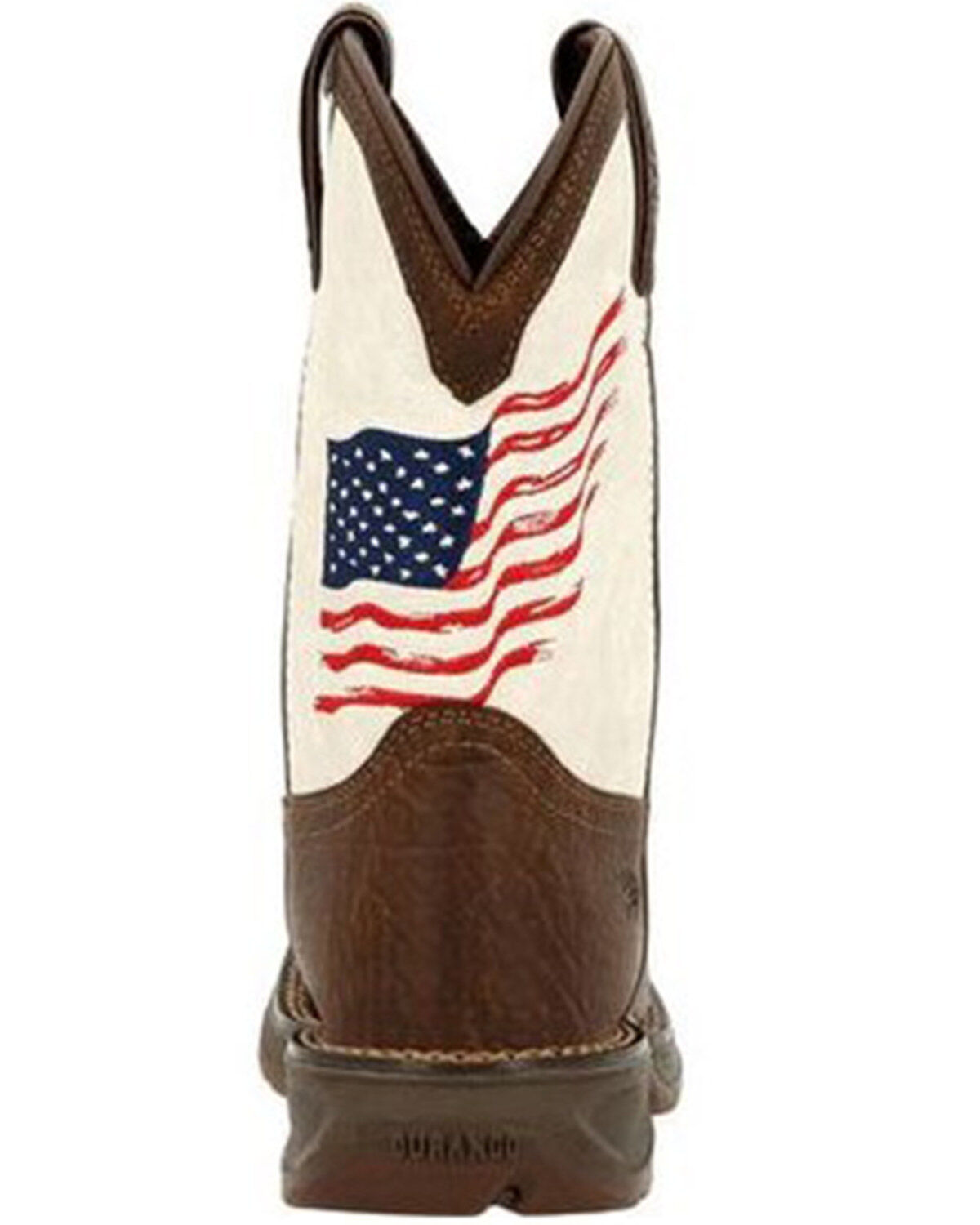 Product Name:  Durango Boys' Rebel Distressed Flag Western Boots - Square Toe