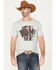 Image #1 - Cody James Men's Forged Short Sleeve Graphic T-Shirt, Light Grey, hi-res
