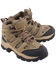 Image #1 - Milwaukee Leather Women's Waterproof Hiking Boots - Round Toe, Brown, hi-res