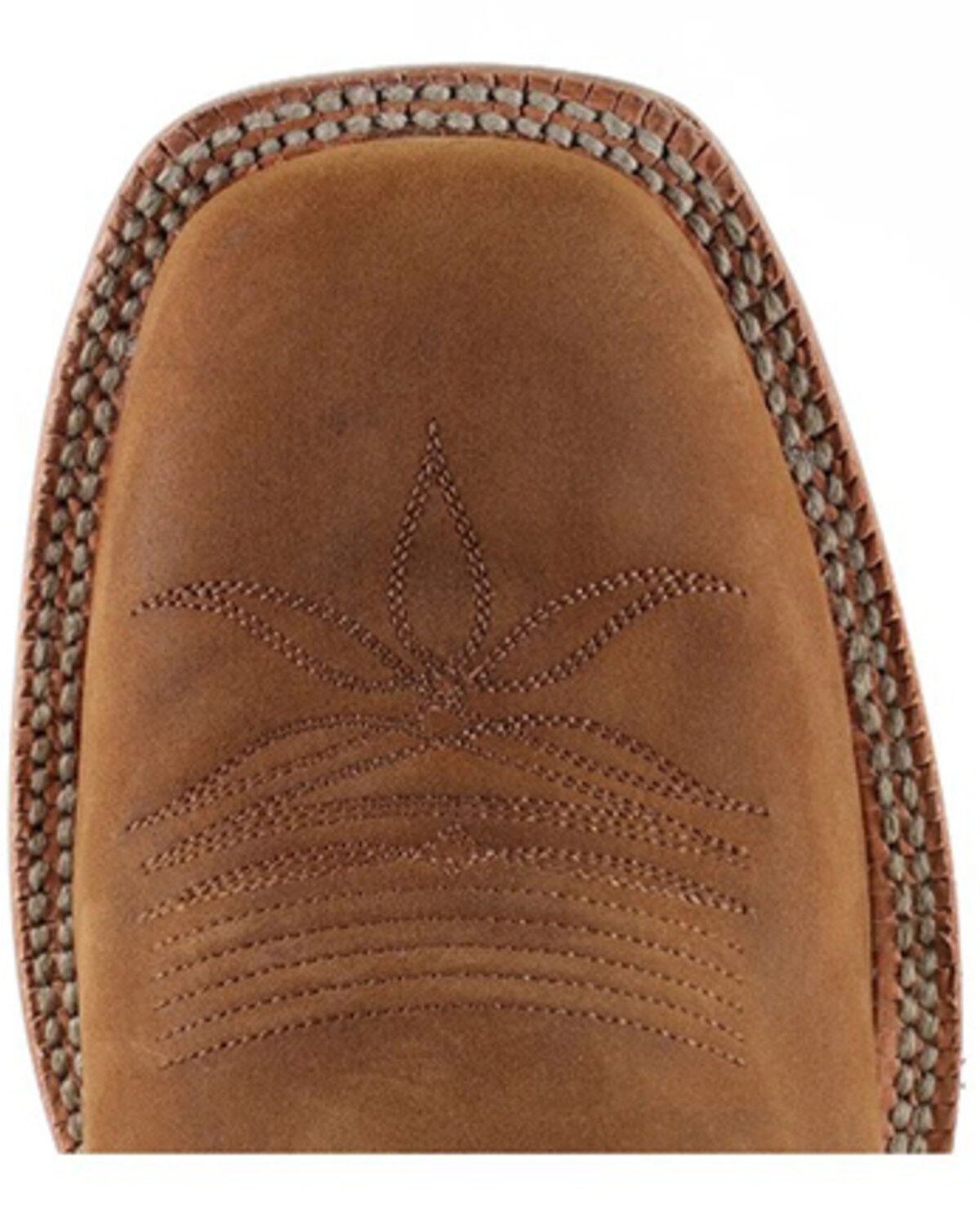 Image #2 - Hyer Men's Codell Western Boots - Broad Square Toe, Brown, hi-res