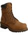 Chippewa Men's Steel Toe Logger Work Boots, Bark, hi-res