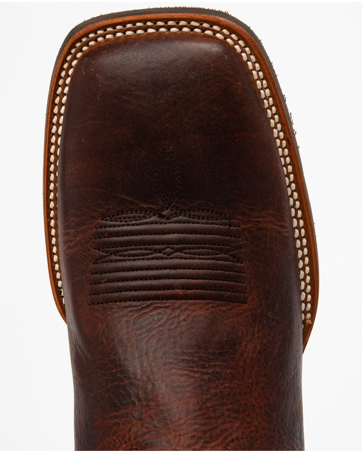 Image #6 - RANK 45 Men's Barley Western Performance Boots - Square Toe, , hi-res