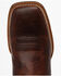 Image #6 - RANK 45 Men's Barley Western Performance Boots - Square Toe, , hi-res