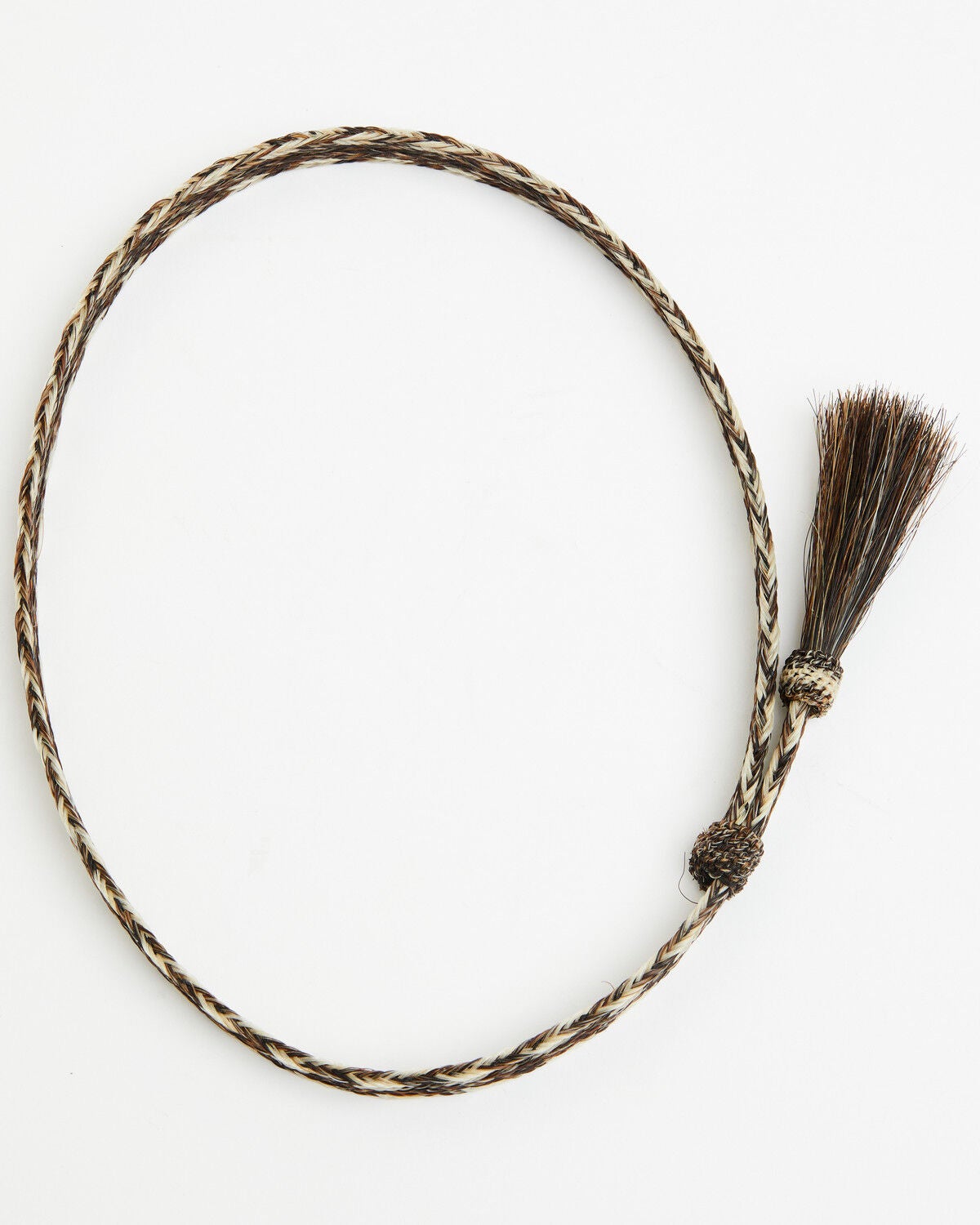 Image #3 - Colorado Horsehair Single Tassel Horsehair Hatband, Natural, hi-res