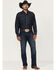 Image #1 - Wrangler 20X Men's Stirrup Dark Wash Slim Bootcut Stretch Denim Jeans, Dark Wash, hi-res