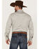 Wrangler Retro Premium Men's Solid Long Sleeve Snap Western Shirt , Grey, hi-res