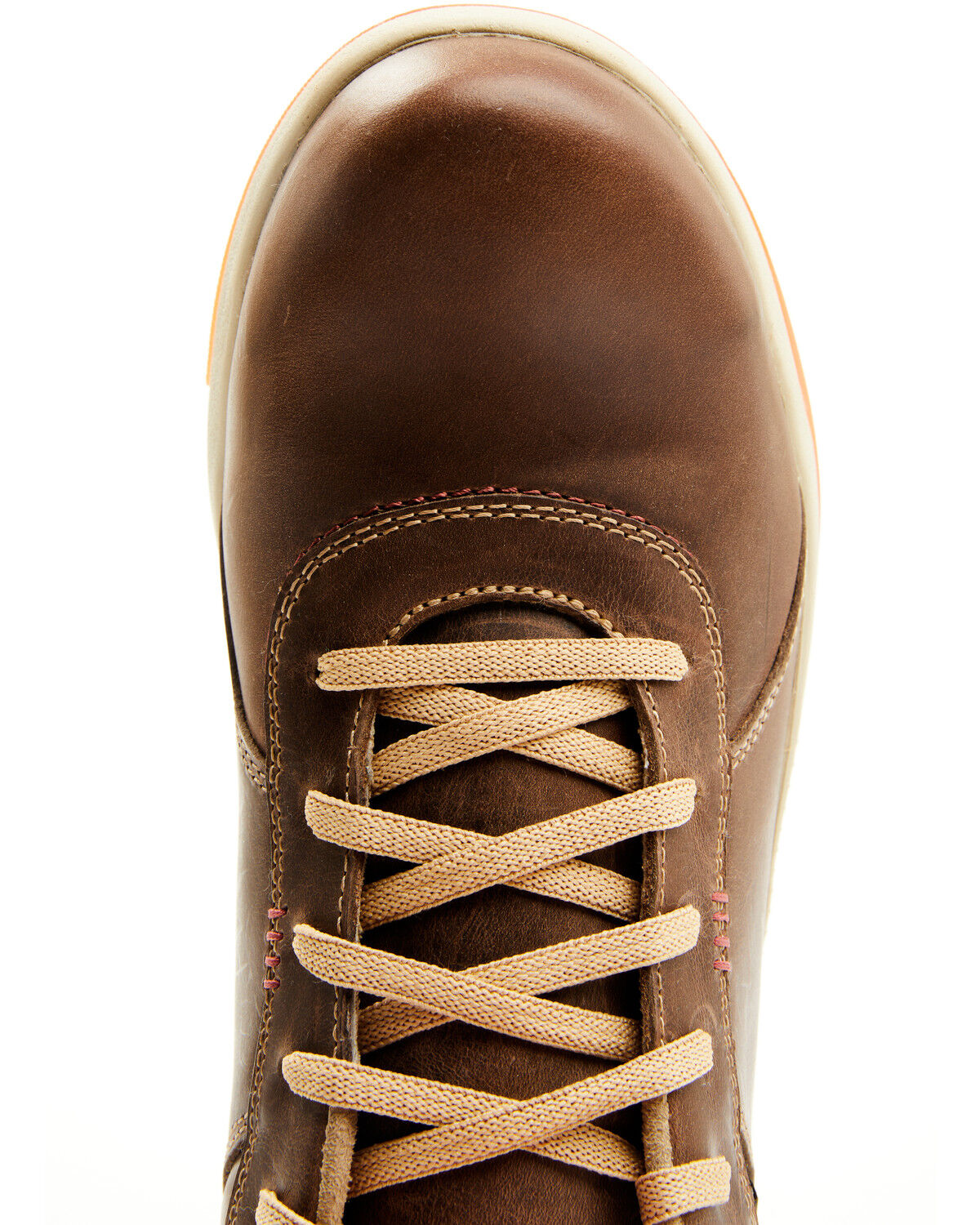 Image #6 - Cody James Men's Casual Work Shoes - Composite Toe, Brown, hi-res