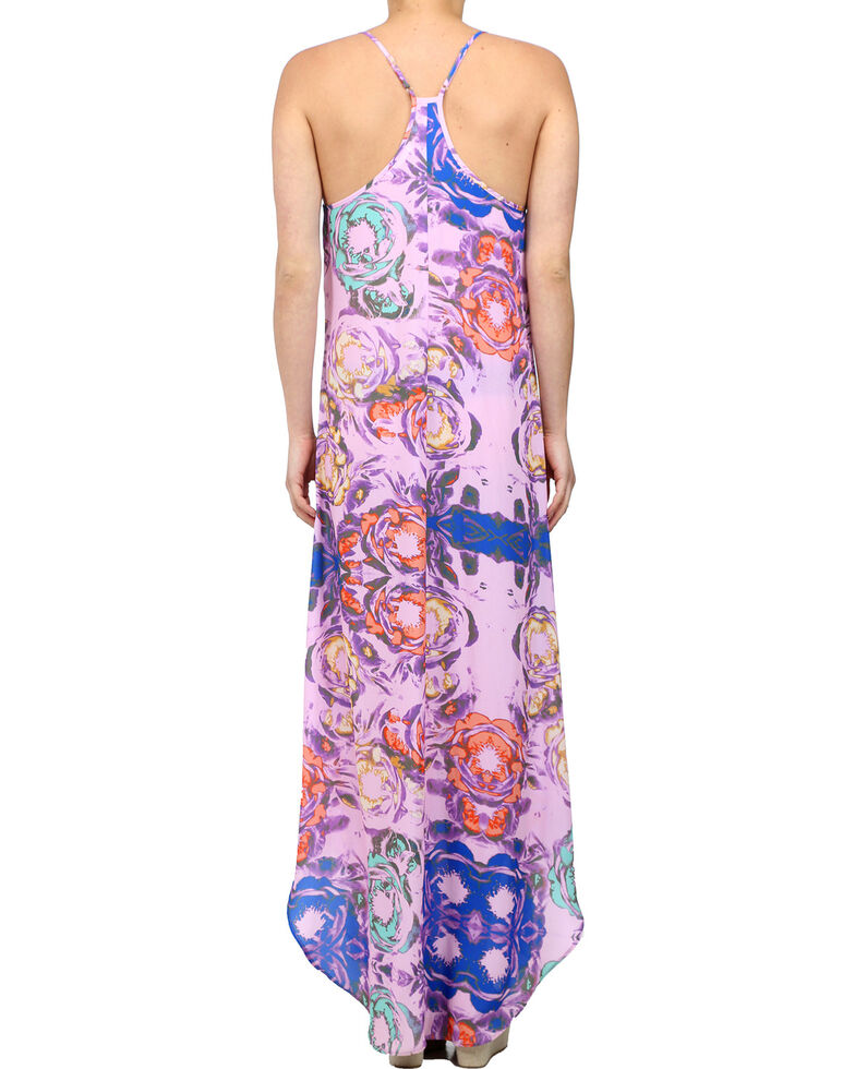 Glam Women's Sleeveless Floral Maxi Dress | Boot Barn