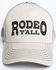 Image #4 - Shyanne Women's Rodeo Y'ALL Mesh Ball Cap , Beige/khaki, hi-res