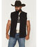 Image #1 - RANK 45&reg; Men's Ralington Softshell Vest - Tall, Black, hi-res