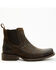 Image #2 - Ariat Men's Midtown Rambler Stone Chelsea Boots - Square Toe, Black, hi-res