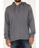 Moonshine Spirit Men's Space Dye Hooded Sweatshirt, Black, hi-res