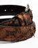 Cody James Men's Brown Pirarucu Exotic Belt , Brown, hi-res