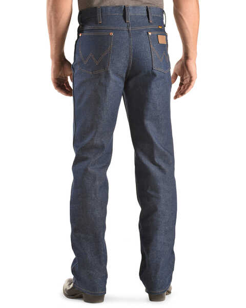 Wrangler Men's Slim Fit Rigid Jeans, Indigo, hi-res