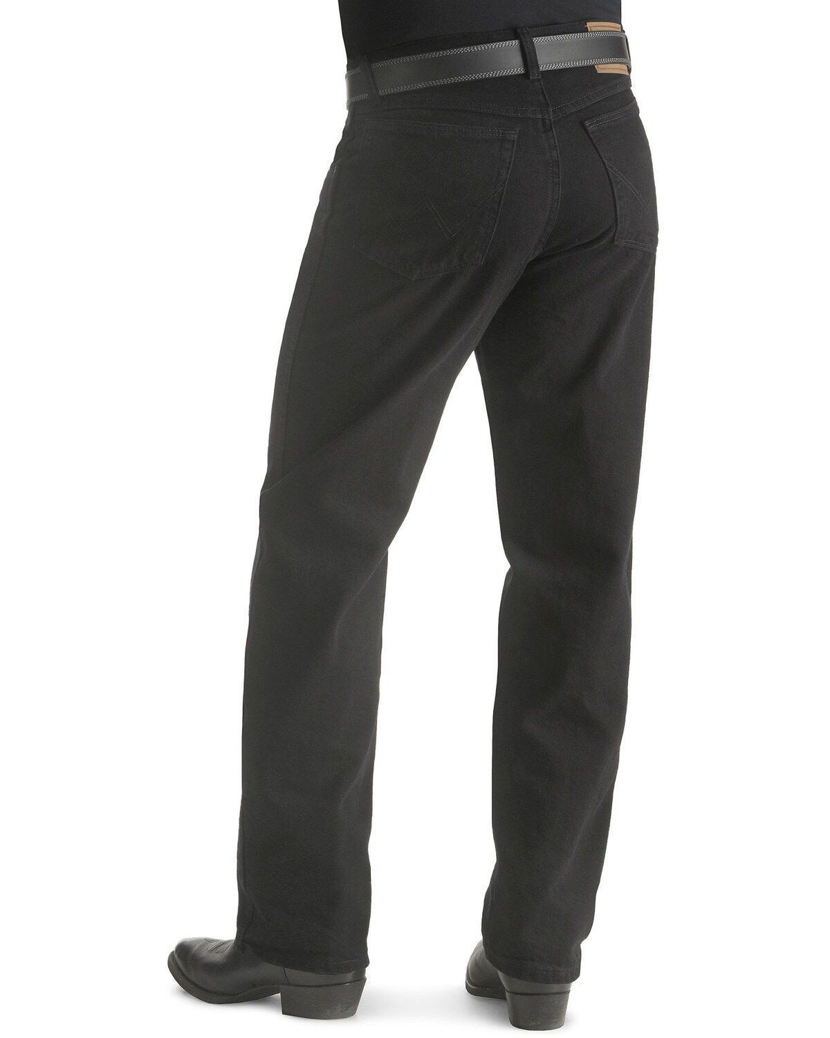 Wrangler Jeans - Rugged Wear Relaxed Fit - Big. 44" to 54" Waist, Black, hi-res