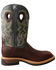 Image #3 - Twisted X Men's Lite Cowboy Waterproof Western Work Boots - Alloy Toe, , hi-res
