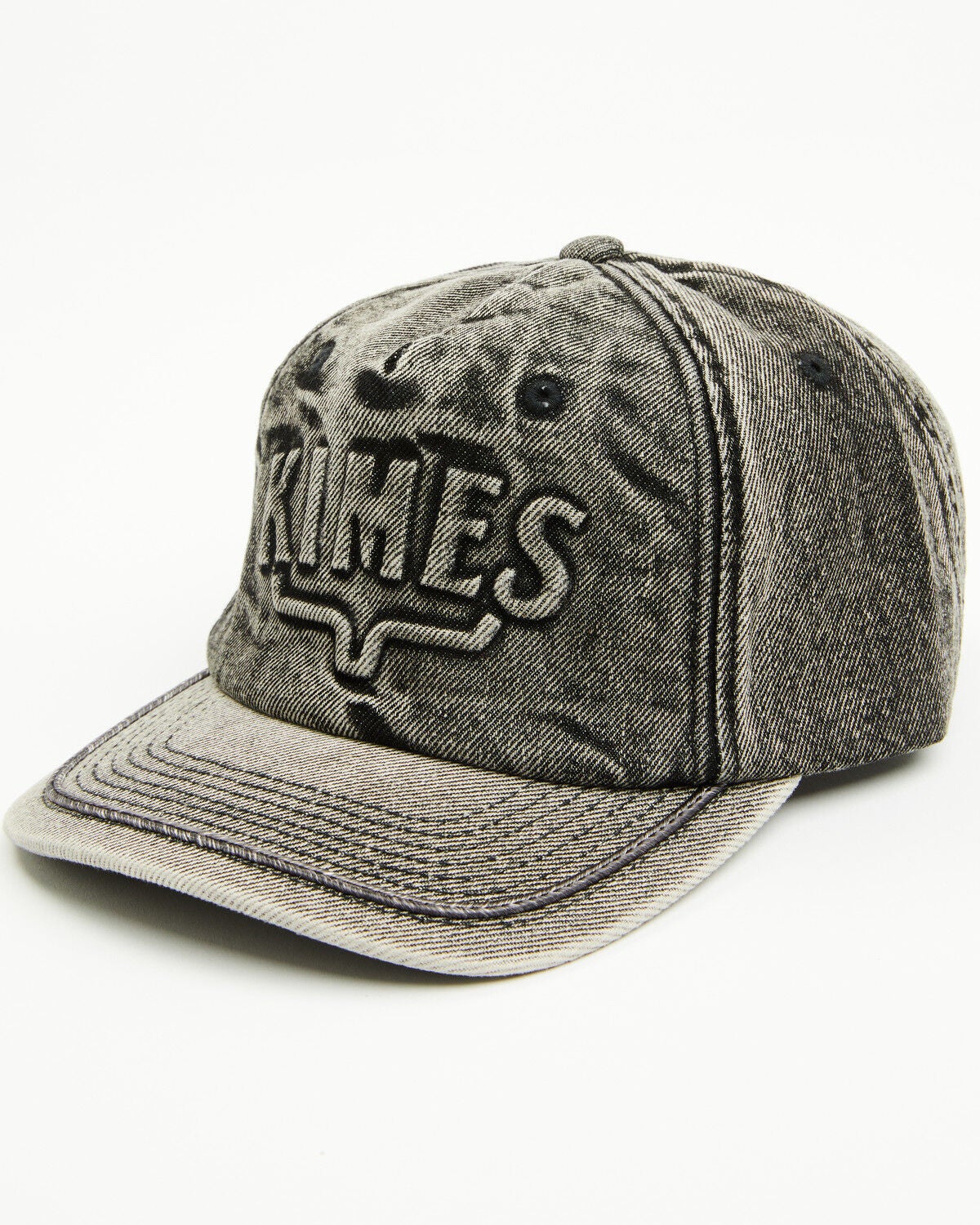 Kimes Ranch Women's Embossed Logo Ball Cap, Black, hi-res