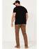 Brothers & Sons Men's Whiskey Wash Stretch Slim Straight Jeans , Tan, hi-res