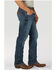Wrangler Retro Green Men's Lexford Dark Wash Stretch Slim Straight Jeans , Blue, hi-res