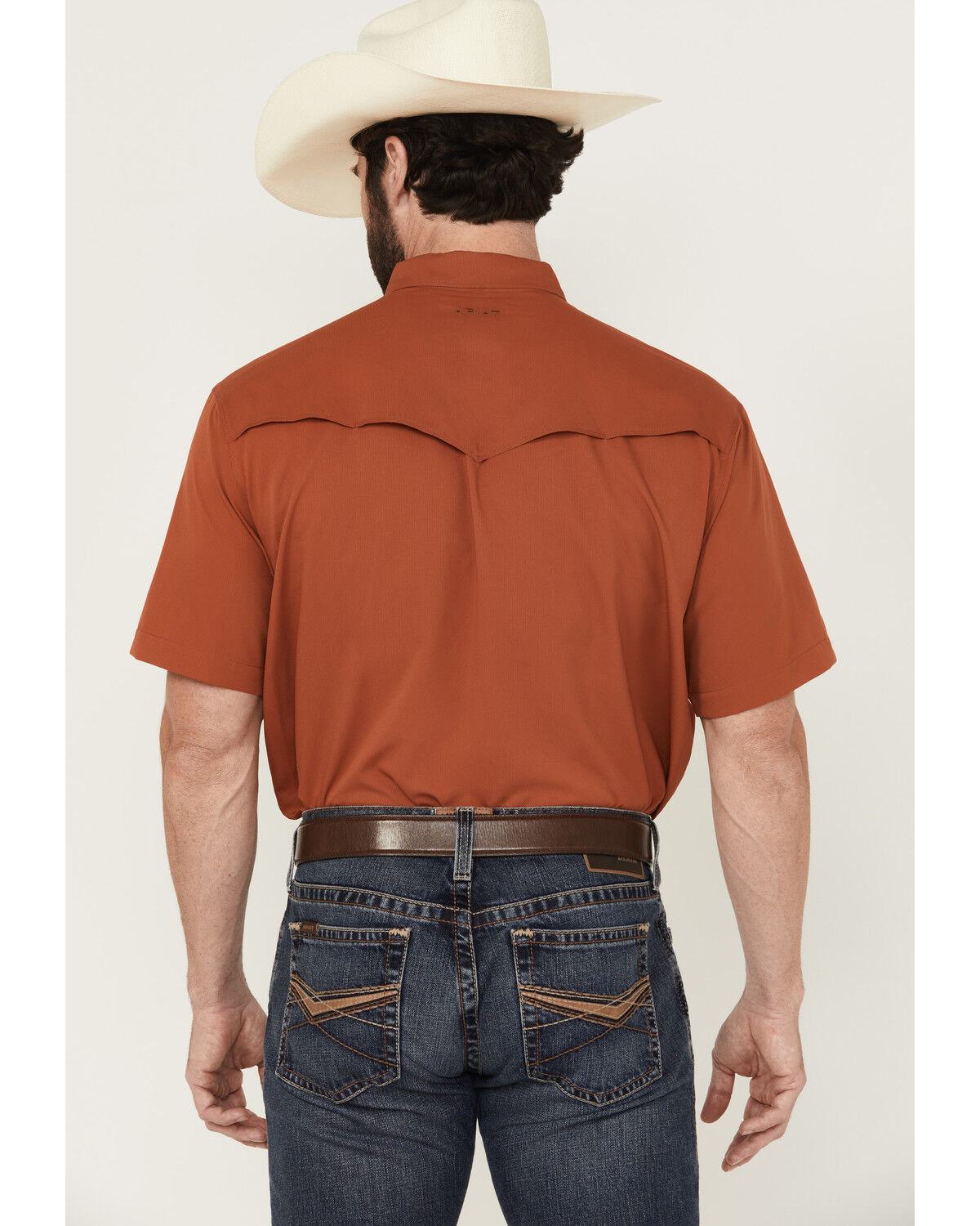 Product Name:  Ariat Men's VentTek Solid Short Sleeve Snap Performance Western Shirt