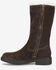 Image #3 - Born Women's Bradey Shearling Casual Boots - Round Toe, Dark Brown, hi-res