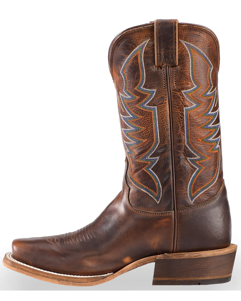 justin bent rail boots square toe