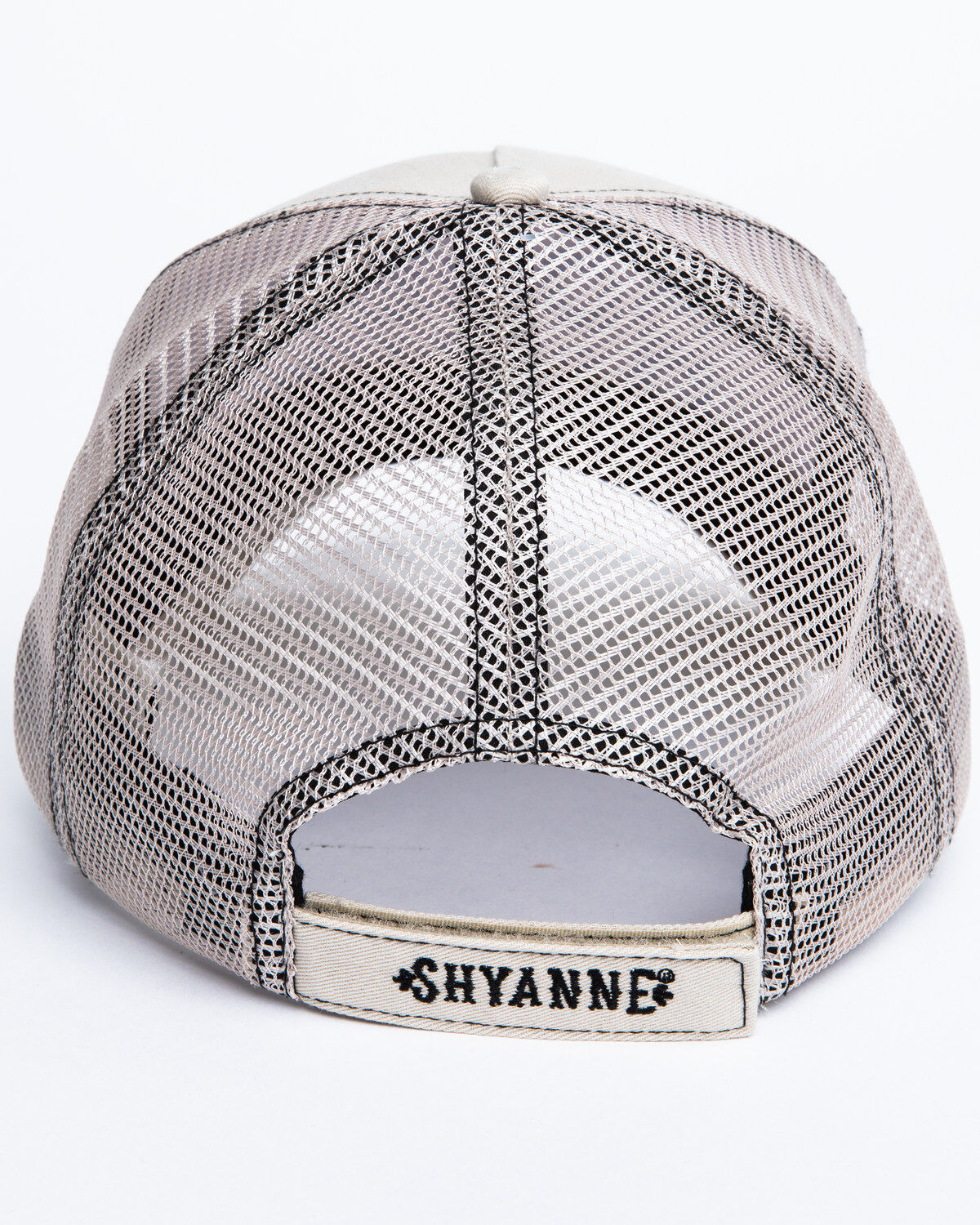 Image #5 - Shyanne Women's Rodeo Y'ALL Mesh Ball Cap , Beige/khaki, hi-res