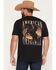 Image #1 - Wrangler Men's American Original Short Sleeve Graphic T-Shirt, Black, hi-res