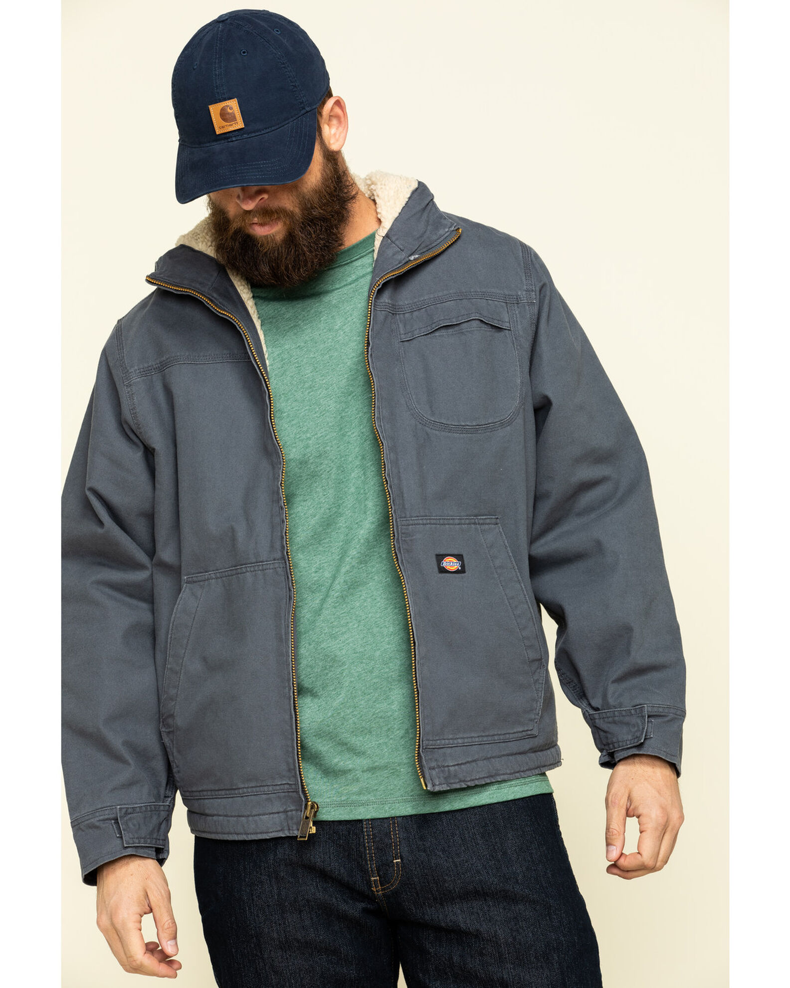 sten kode overskridelsen Dickies Hooded Sherpa Lined Work Jacket | Boot Barn