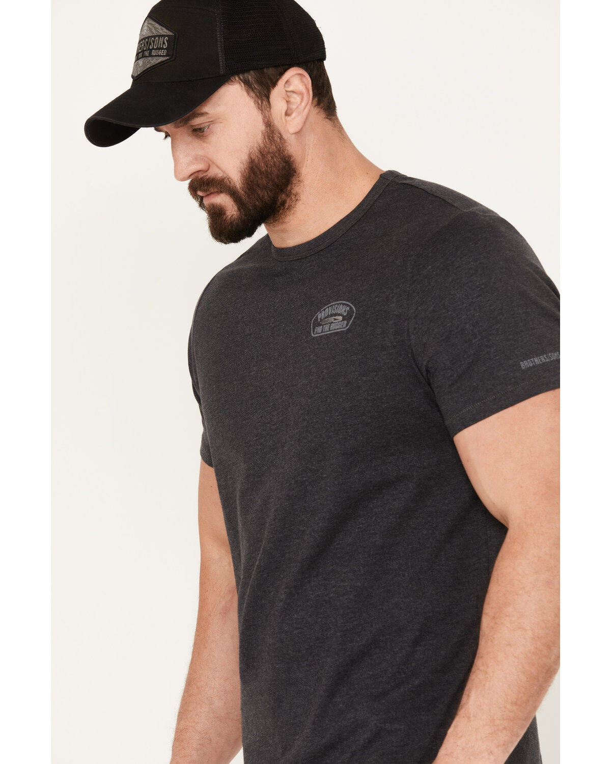 Image #2 - Brothers and Sons Men's Rugged Knife Short Sleeve Graphic T-Shirt, Black, hi-res