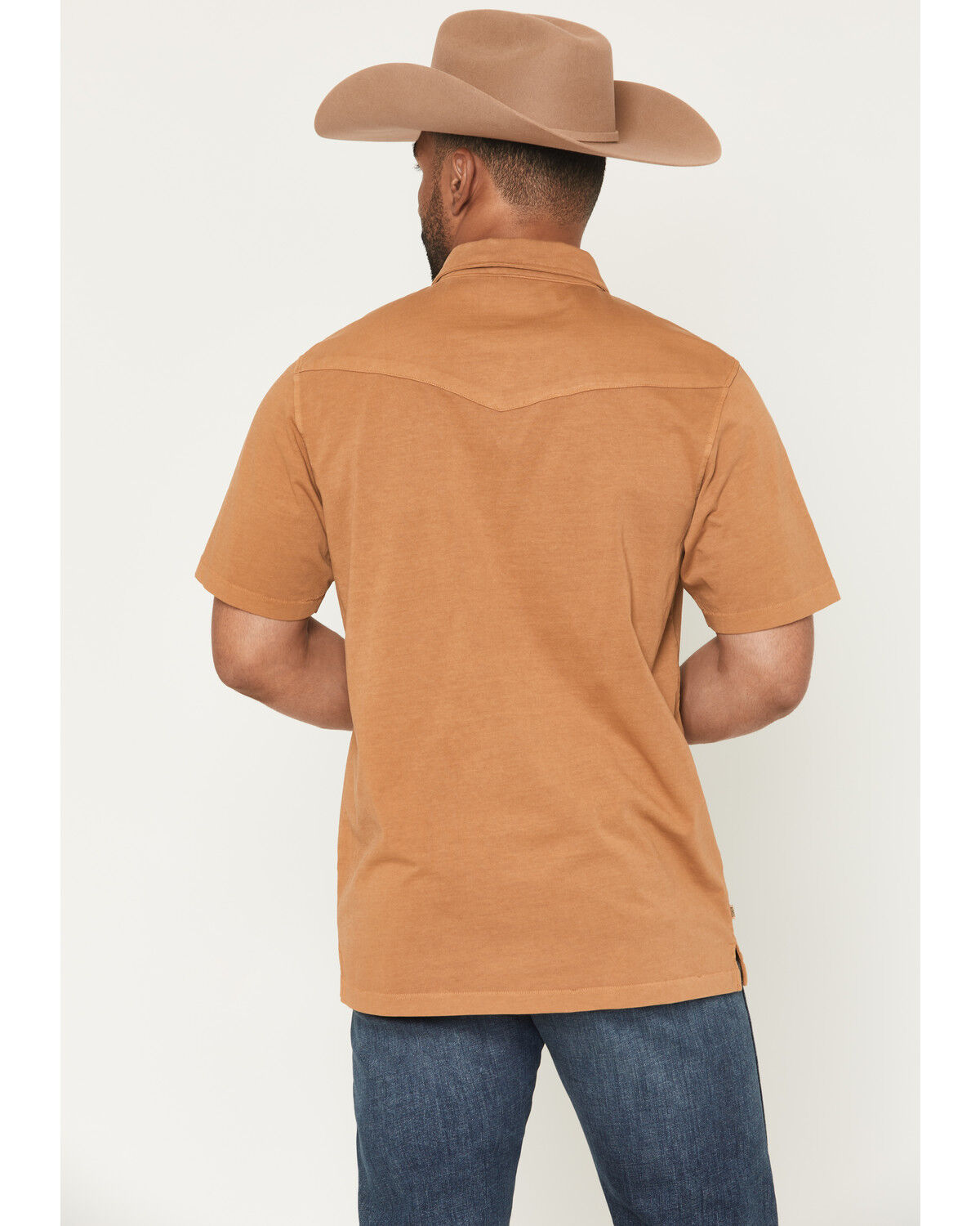 Image #4 - Kimes Ranch Men's Fluger Solid Pocket Polo, Brown, hi-res