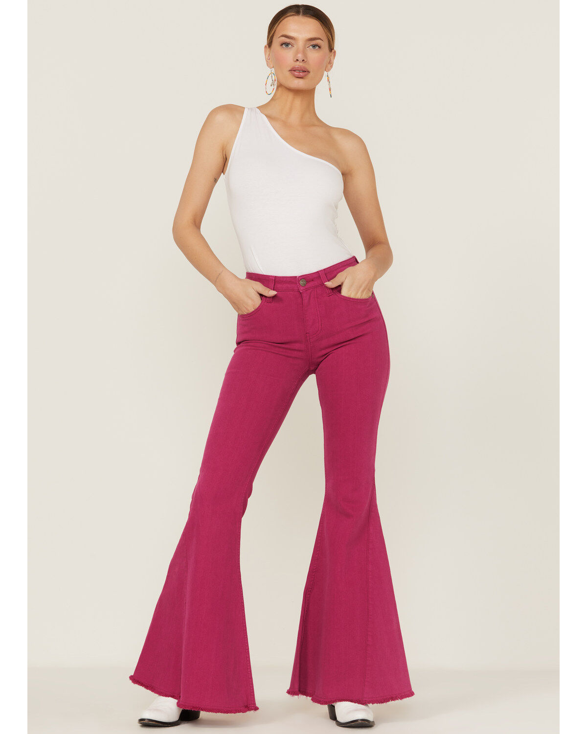 Image #1 - Shyanne Women's High Rise Stretch Super Flare Jeans, , hi-res
