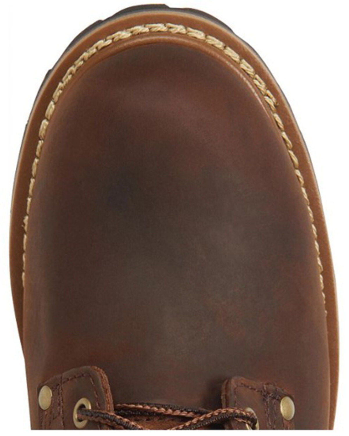 Image #6 - Carolina Men's Logger 8" Steel Toe Work Boots, Brown, hi-res