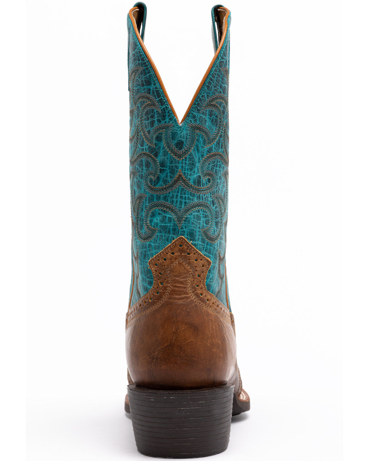 Image #5 - Cody James Men's Brown Western Boots - Square Toe, , hi-res