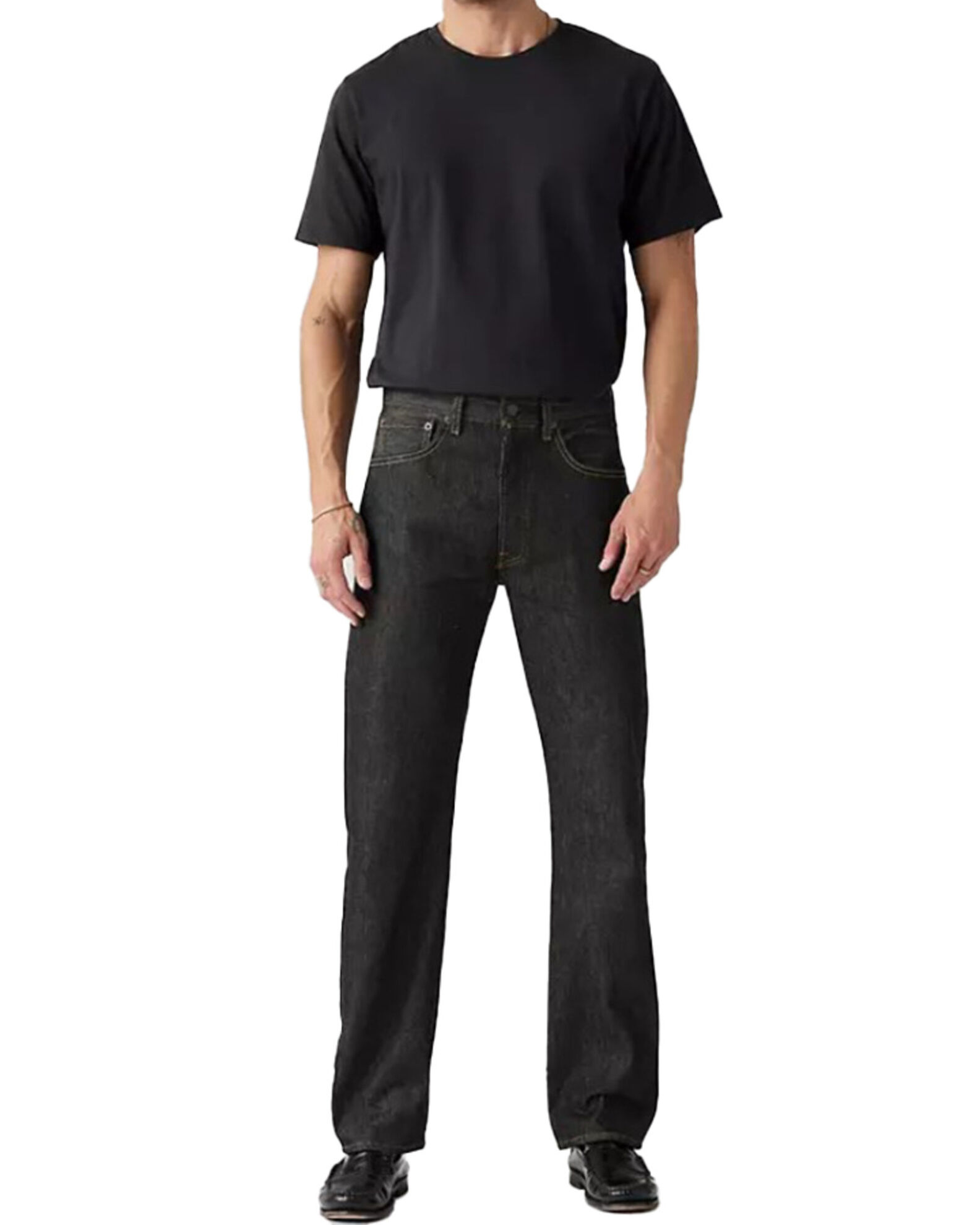 Lure Lokomotiv Sjældent Levi's Men's 501 Original Shrink-to-Fit Regular Straight Leg Jeans | Boot  Barn