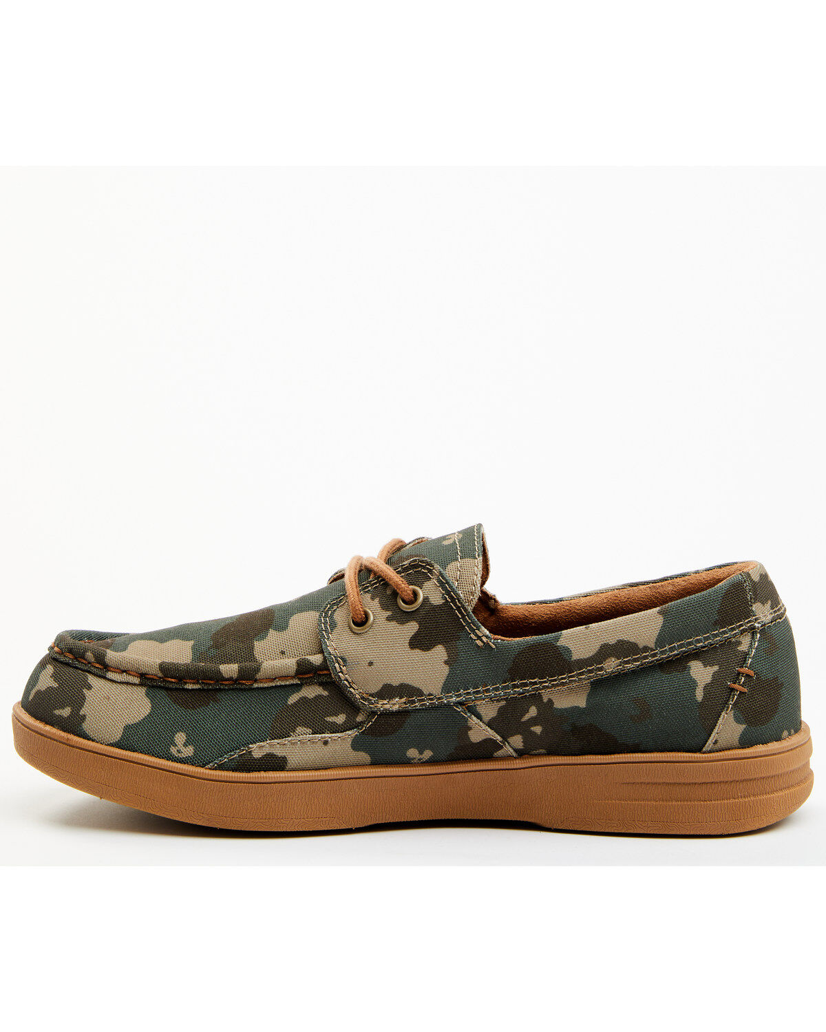 Image #3 - RANK 45® Men's Sanford 3 Camo Print Western Casual Shoes - Moc Toe, , hi-res