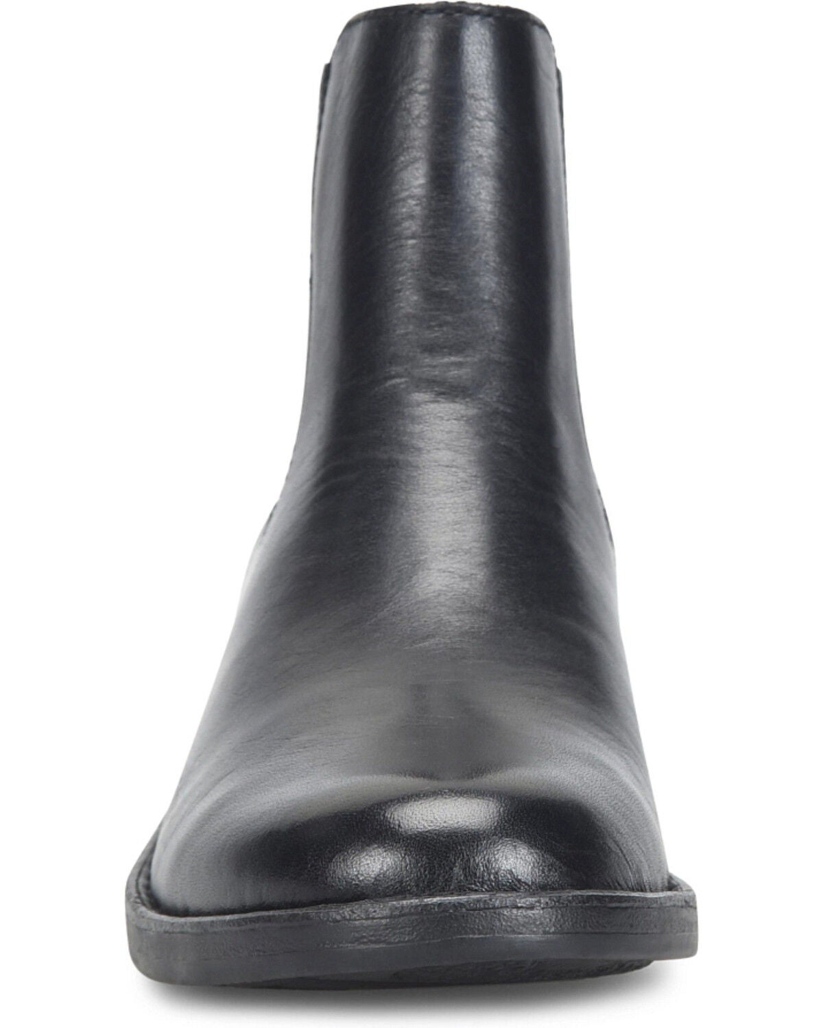 Image #5 - Born Women's Cici Chelsea Booties - Round Toe, Black, hi-res