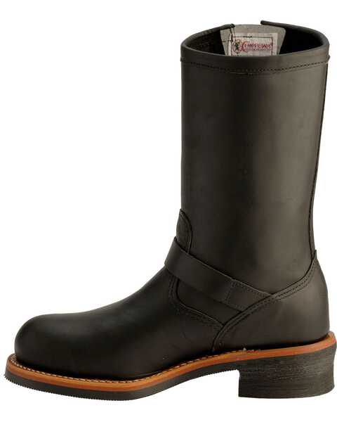 Image #3 - Chippewa Engineer Boots - Steel Toe, Black, hi-res