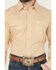 Image #3 - Panhandle Select Men's Geo Print Long Sleeve Snap Western Shirt, Yellow, hi-res