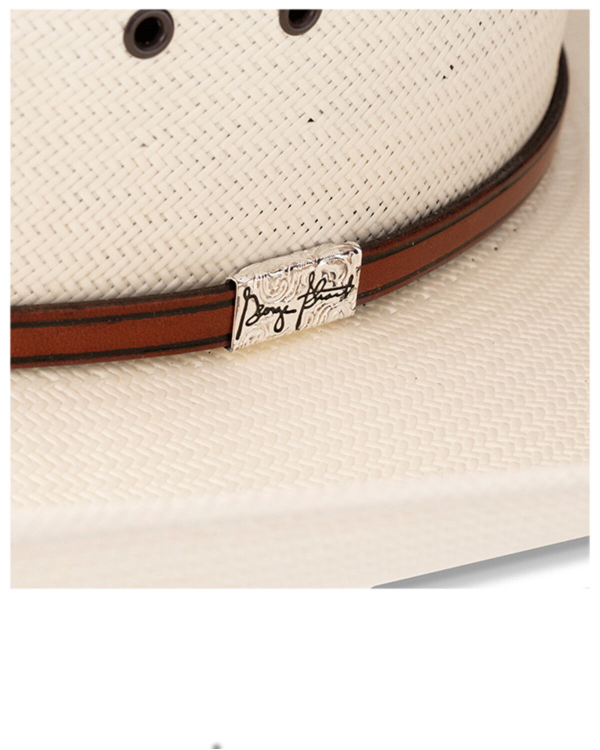 Image #3 - George Strait by Resistol Palo 8X Straw Cowboy Hat, Natural, hi-res