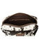 Image #3 - STS Ranchwear Women's Cowhide Bebe Cosmetic Bag, Brown, hi-res