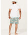 Image #3 - Rock & Roll Denim Men's Southwestern Print Stretch Board Shorts , Multi, hi-res