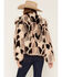 Image #4 - Azalea Wang Women's Amaya Faux Fur Jacket, Brown, hi-res