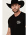 Image #3 - Moonshine Spirit Men's Sugar Skull Short Sleeve Graphic T-Shirt, Black, hi-res