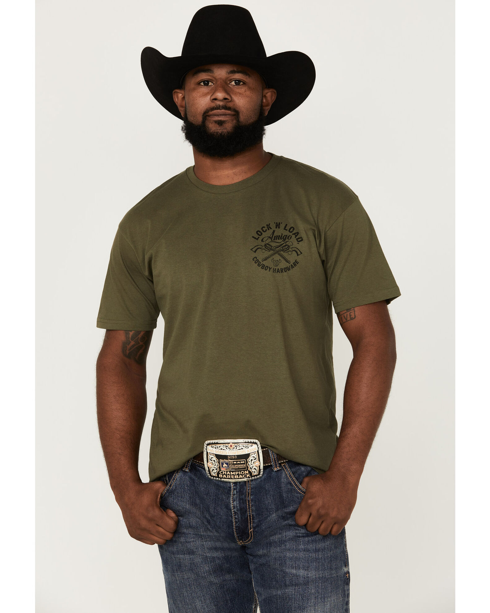 Cowboy hardware shop clothing