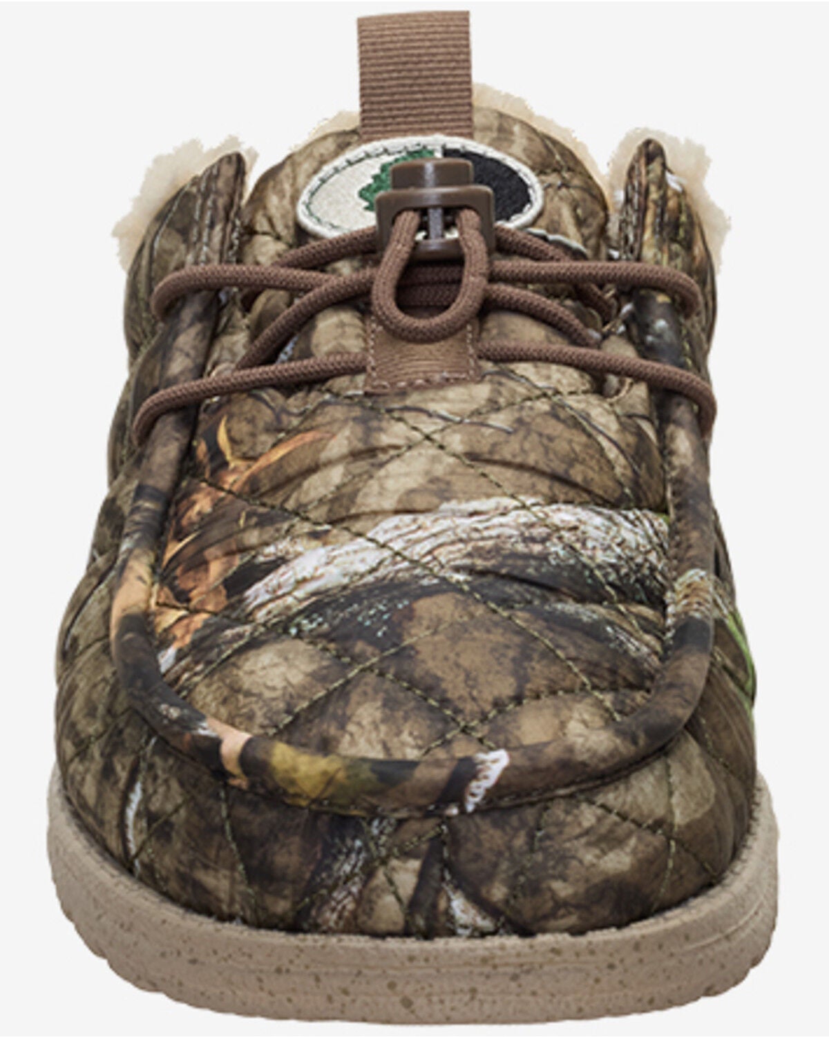Image #4 - HEYDUDE Men's Mossy Oak Country Roads Wally Camo Slip-On Casual Shoes - Moc Toe, Green, hi-res